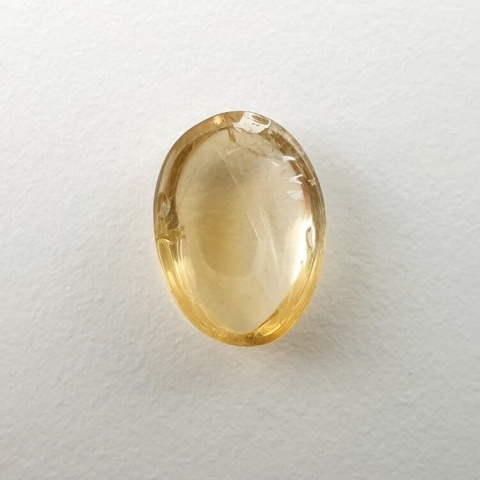 Cytryn kaboszon 11x8 mm nr 245