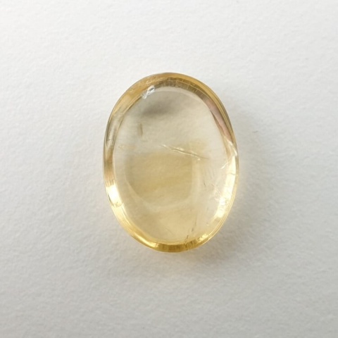 Cytryn kaboszon 13x10 mm nr 236