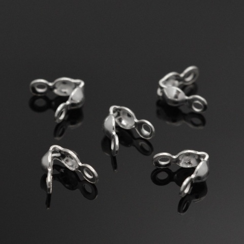 Łapaczki srebro 925 6,5x3 mm 2 szt