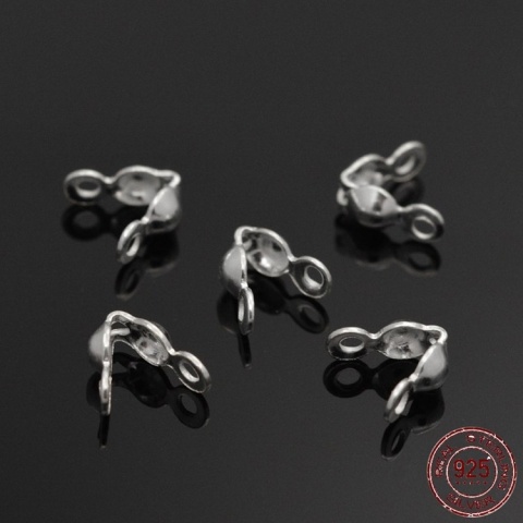 Łapaczki srebro 925 6,5x3 mm 2 szt