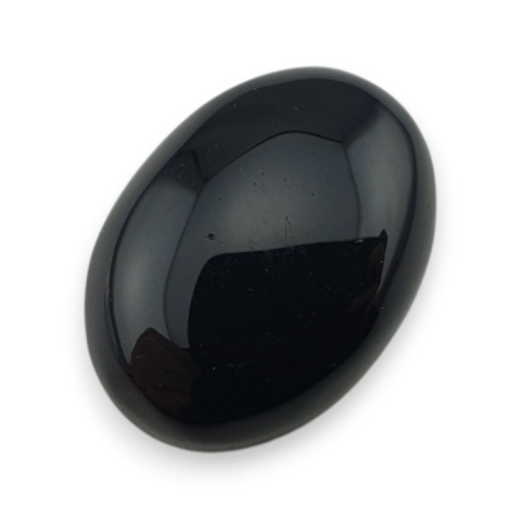 Onyks czarny kaboszon 20x15 mm nr 281