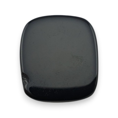 Onyks czarny kaboszon 21x18 mm nr 312