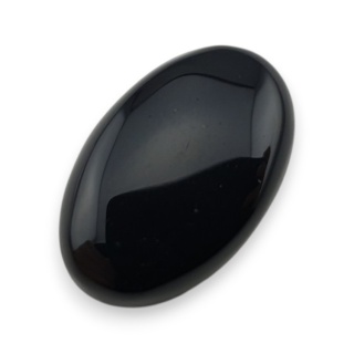 Onyks czarny kaboszon 22x14 mm nr 310