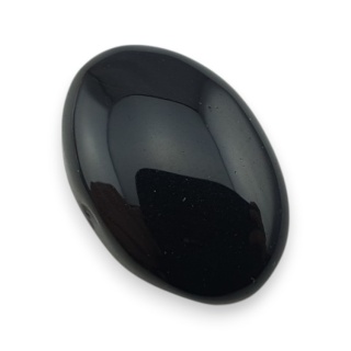 Onyks czarny kaboszon 22x15 mm nr 280