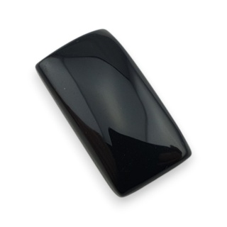 Onyks czarny kaboszon 23x13 mm nr 367