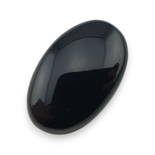 Onyks czarny kaboszon 23x15 mm nr 285