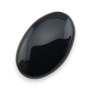 Onyks czarny kaboszon 23x15 mm nr 325