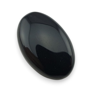 Onyks czarny kaboszon 23x15 mm nr 325