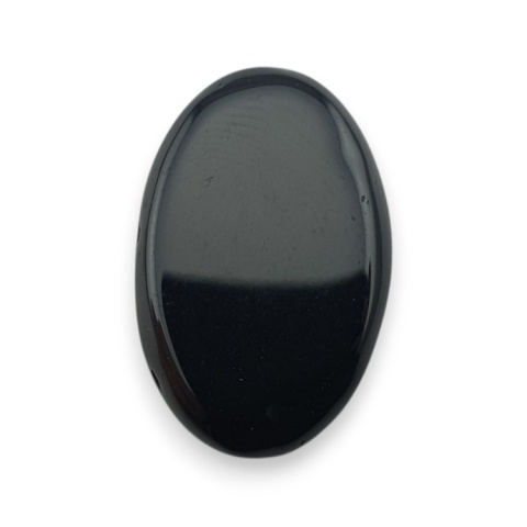 Black onyx cabochon 23x15 mm no 325