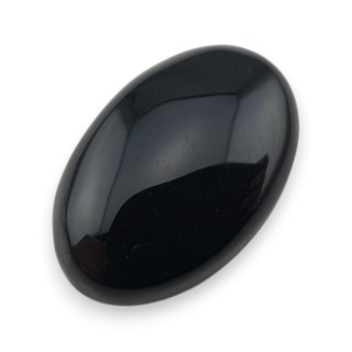 Onyks czarny kaboszon 23x15 mm nr 357