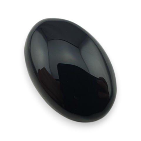 Black onyx cabochon 23x16 mm no 316