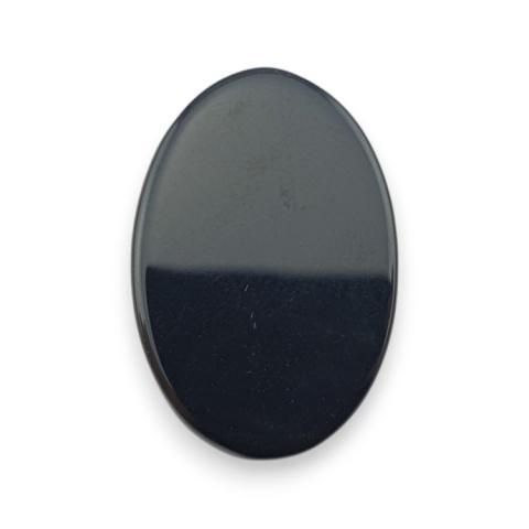 Black onyx cabochon 23x16 mm no 316