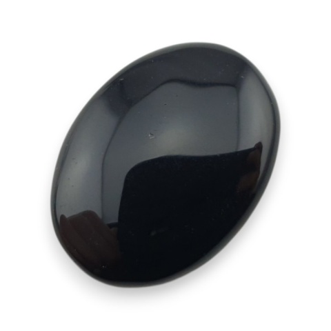 Black onyx cabochon 23x17 mm no 291