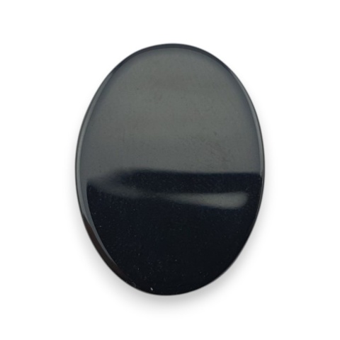 Black onyx cabochon 23x17 mm no 291