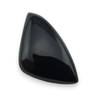 Onyks czarny kaboszon 24x14 mm nr 294