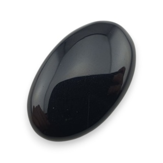 Onyks czarny kaboszon 24x15 mm nr 311