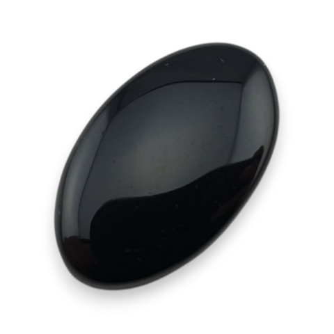 Black onyx cabochon 24x15 mm no 364