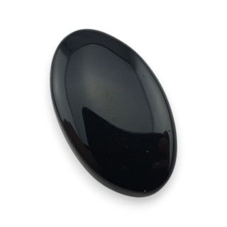 Onyks czarny kaboszon 24x15 mm nr 364