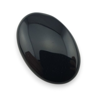 Onyks czarny kaboszon 24x16 mm nr 315