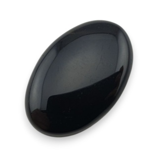 Onyks czarny kaboszon 24x16 mm nr 322