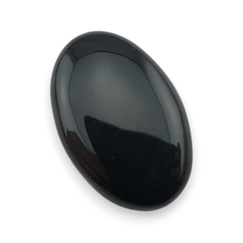 Black onyx cabochon 24x16 mm no 322