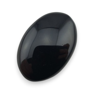 Onyks czarny kaboszon 24x16 mm nr 323