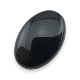 Onyks czarny kaboszon 24x16 mm nr 340