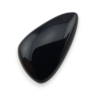 Onyks czarny kaboszon 25x14 mm nr 330