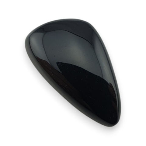 Black onyx cabochon 25x14 mm no 330