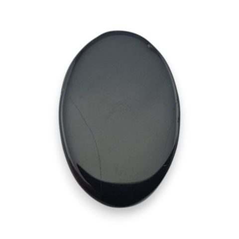 Black onyx cabochon 25x17 mm no 344