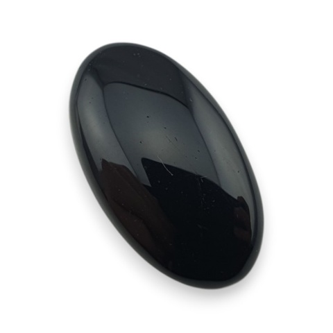 Onyks czarny kaboszon 25x24 mm nr 371