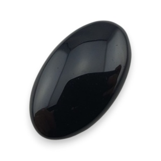 Onyks czarny kaboszon 26x15 mm nr 279