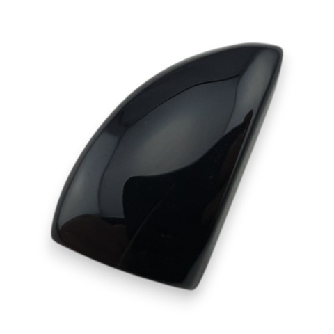 Black onyx cabochon 26x15 mm no 317
