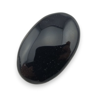 Onyks czarny kaboszon 26x16 mm nr 306