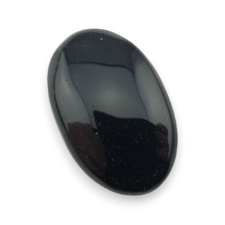 Black onyx cabochon 26x16 mm no 306