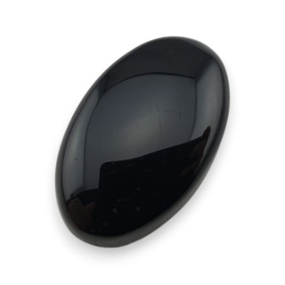 Onyks czarny kaboszon 26x16 mm nr 308