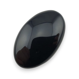 Onyks czarny kaboszon 26x16 mm nr 343
