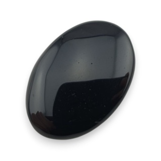 Onyks czarny kaboszon 26x18 mm nr 360