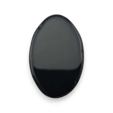 Onyks czarny kaboszon 27x18 mm nr 274