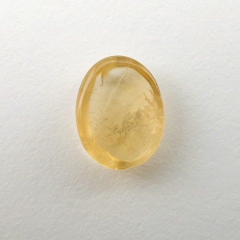 Cytryn kaboszon 11x8 mm nr 354