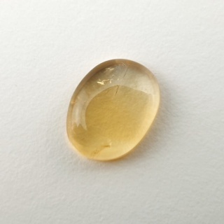 Cytryn kaboszon 11x9 mm nr 444