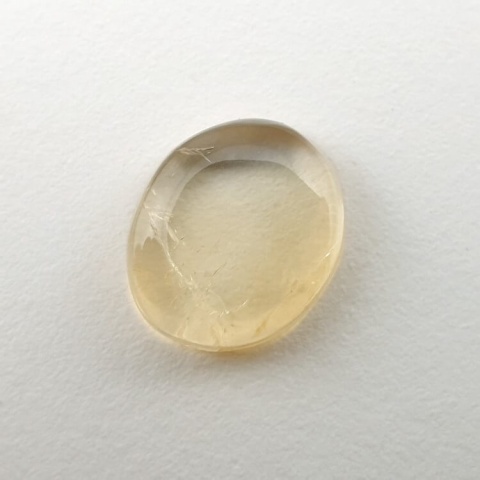 Citrine cabochon 12x10 mm no 380