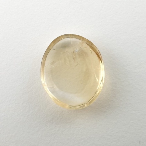 Citrine cabochon 12x10 mm no 380