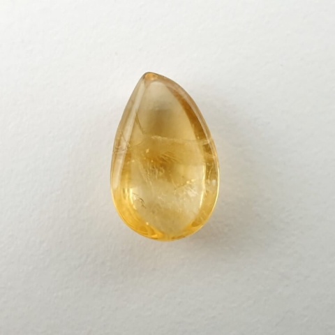 Citrine cabochon 12x8 mm no 348