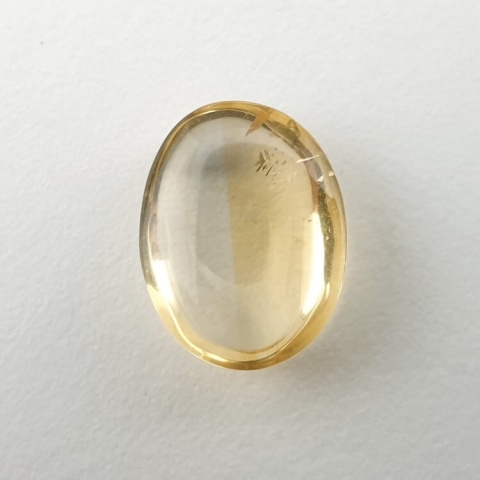 Cytryn kaboszon 13x10 mm nr 413