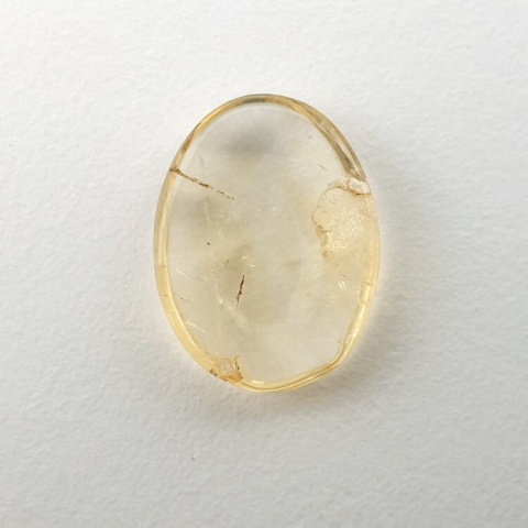 Cytryn kaboszon 13x10 mm nr 438