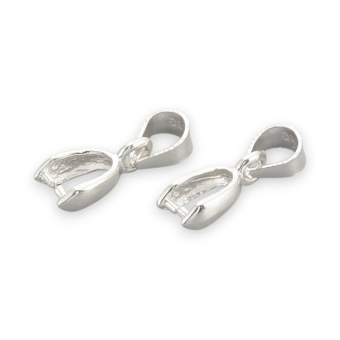 Tie silver 925 16x3 mm 1 pc