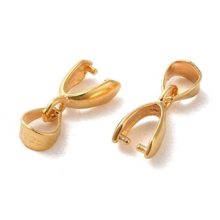 Krawatka srebro 925 12x2,8 mm 1 szt pozłacana