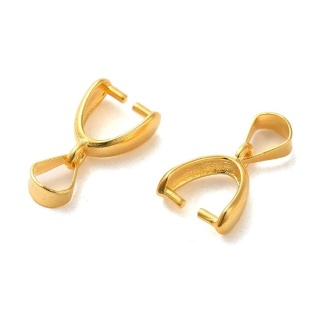 Krawatka srebro 925 15x3 mm 1 szt pozłacana