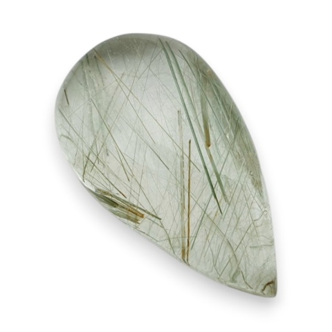 Kwarc z rutylem kaboszon 31x18 mm nr 109